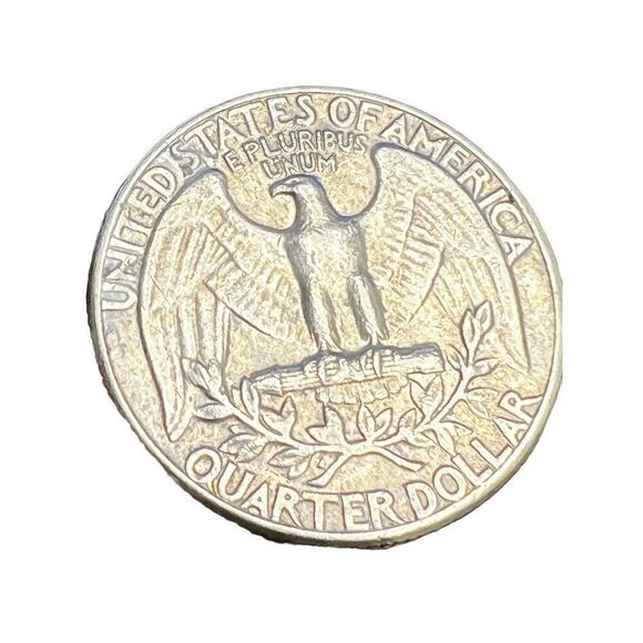 1967 25c Washington Quarter Double Die no Mint Mark - Picture 4 of 5